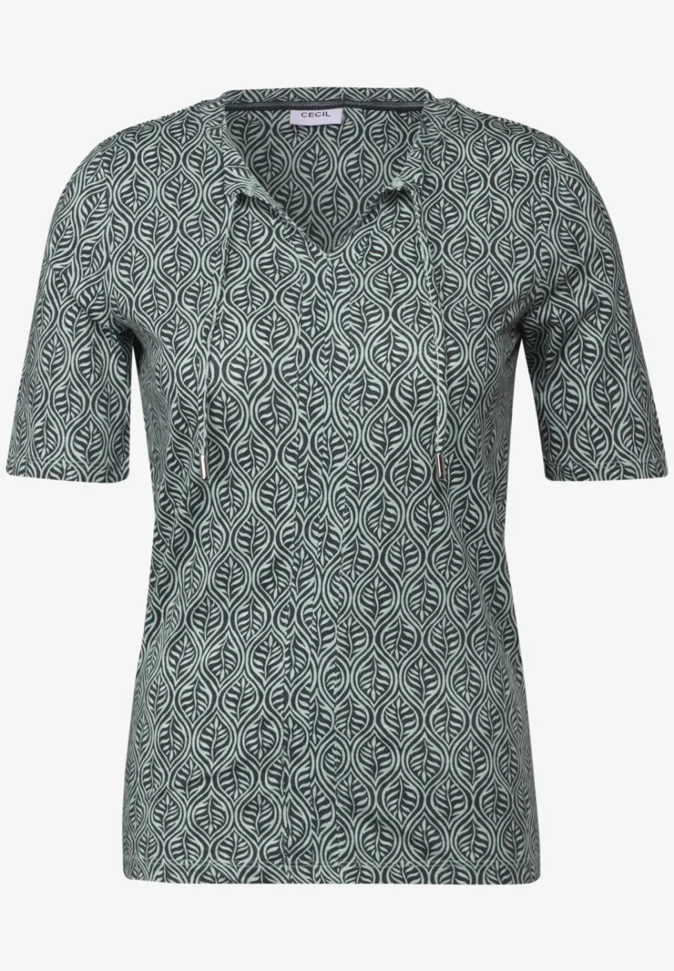 Shirt im Tunika-Look