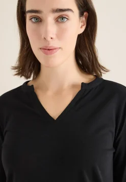Shirt im Tunika-Look