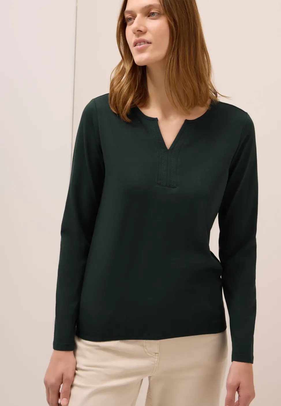 Shirt im Tunika-Look