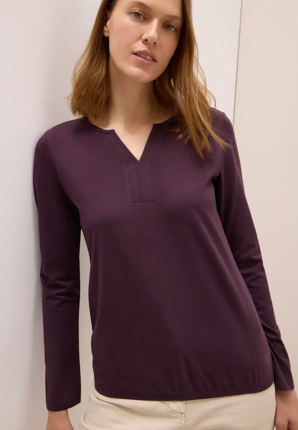 Shirt im Tunika-Look
