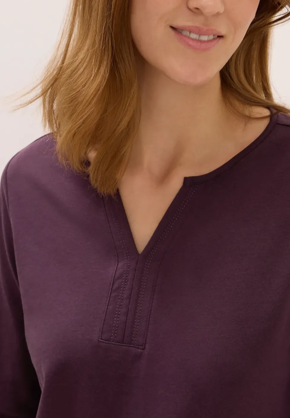 Shirt im Tunika-Look