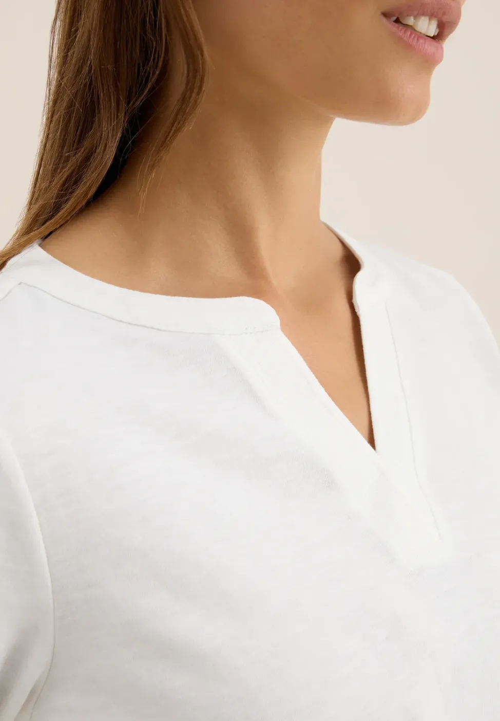 Shirt im Tunika-Look