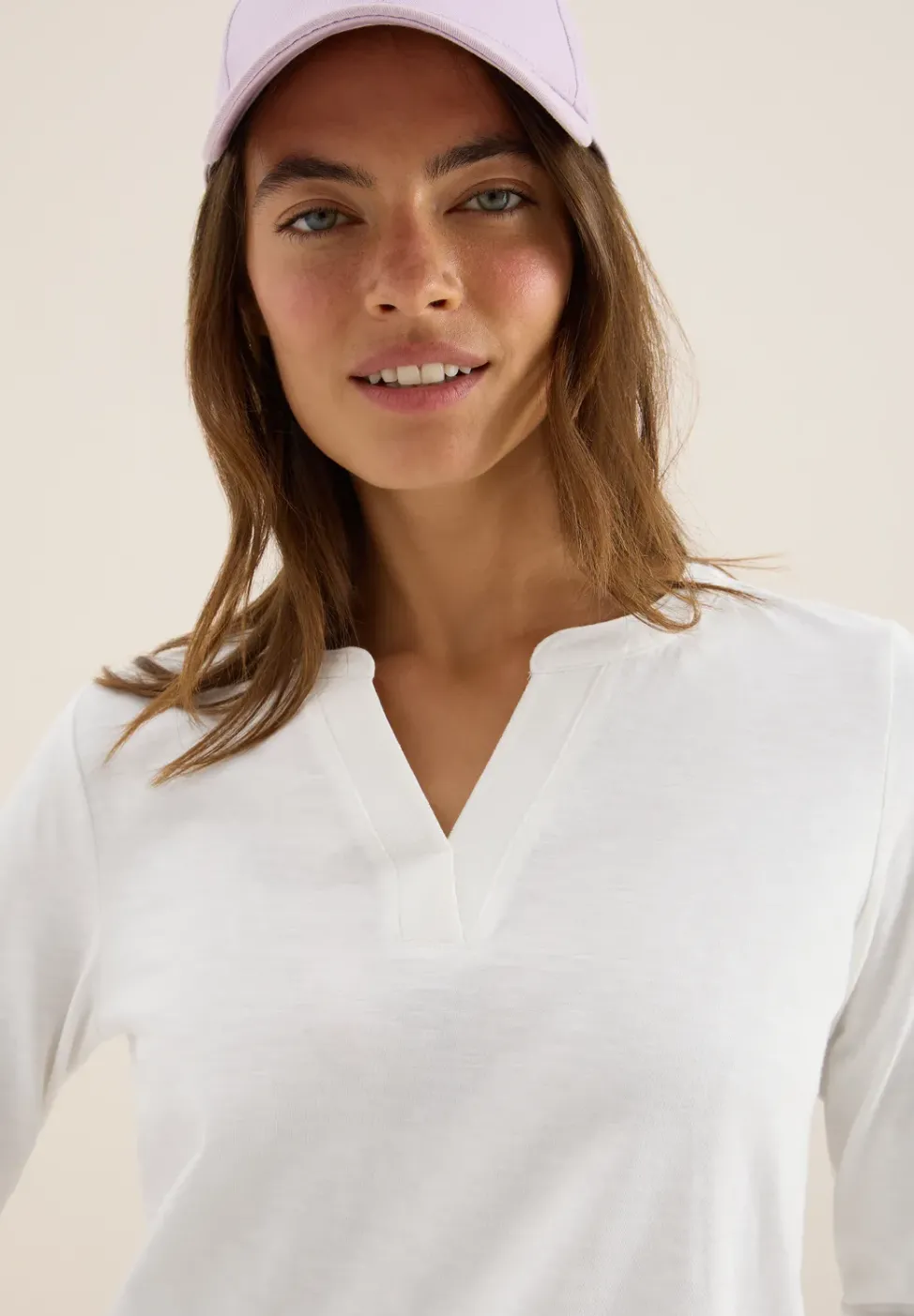 Shirt im Tunika-Look