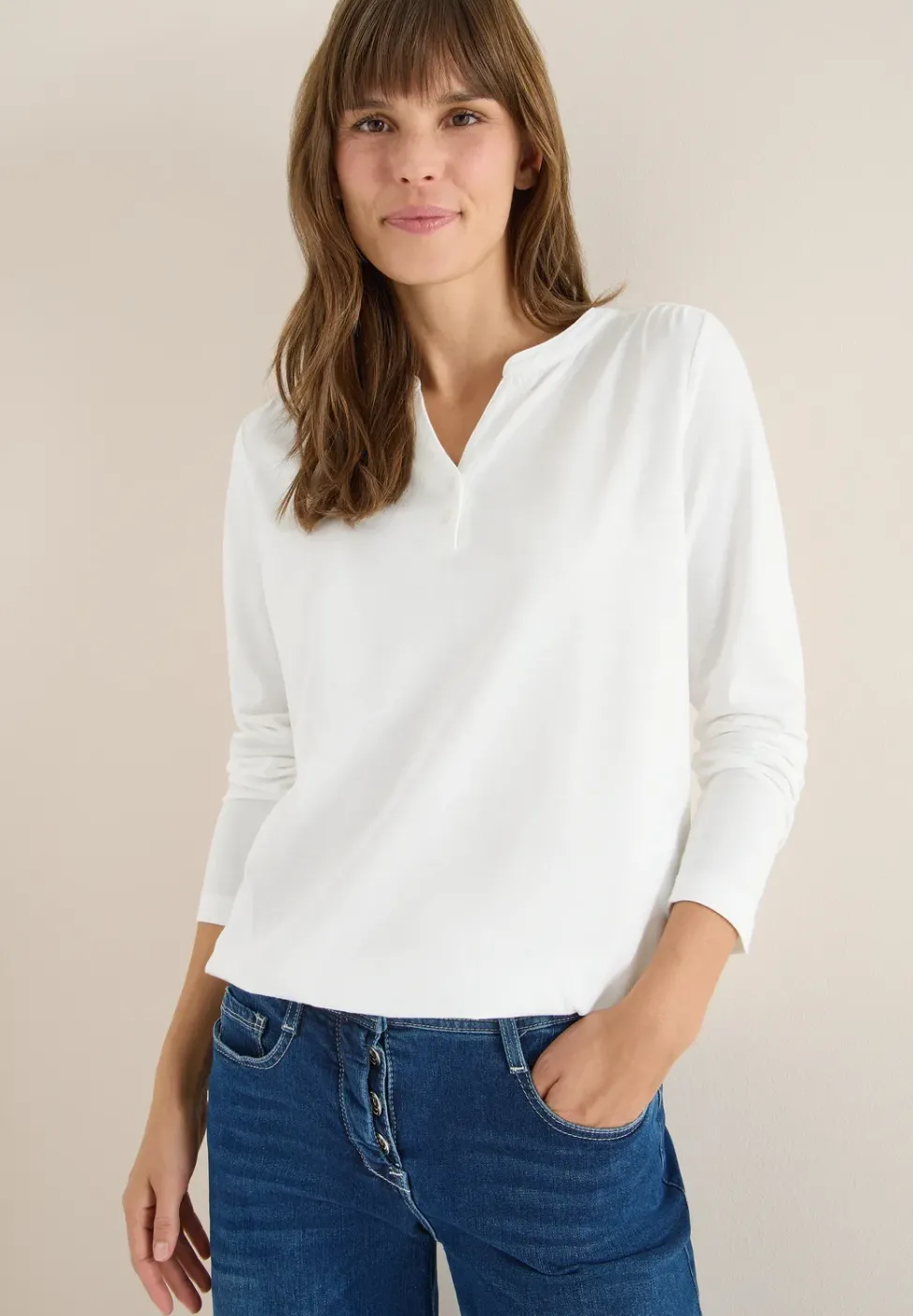 Shirt im Tunika-Look
