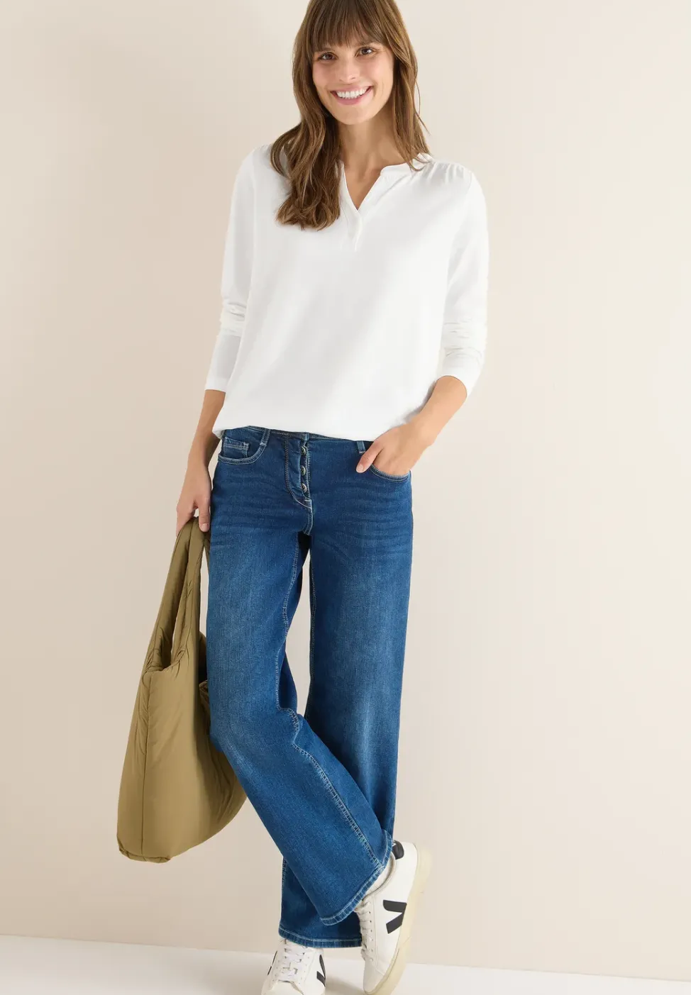 Shirt im Tunika-Look