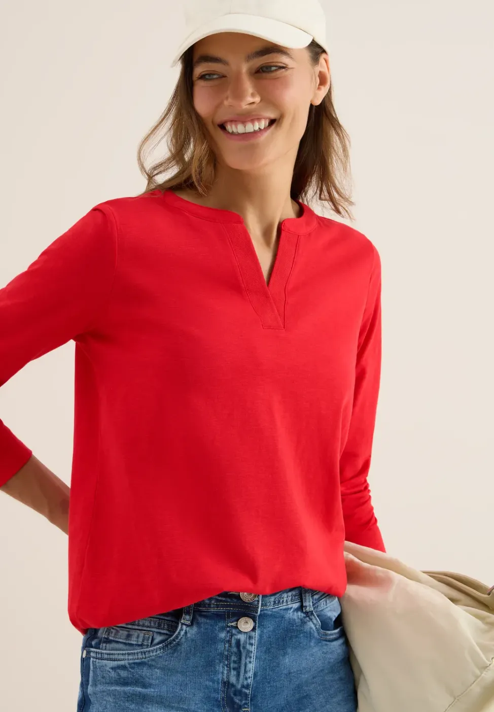 Shirt im Tunika-Look
