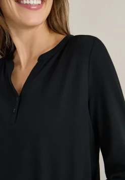 Shirt im Tunika-Look