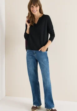 Shirt im Tunika-Look