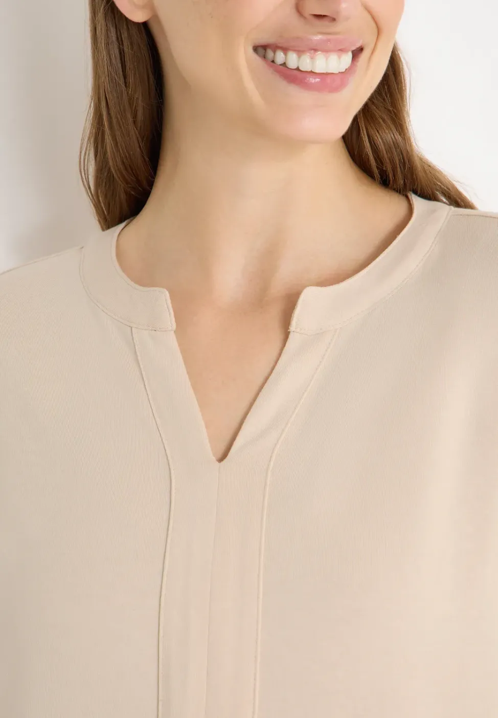 Shirt im Tunika-Look