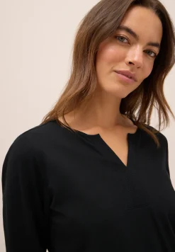 Shirt im Tunika-Look