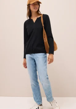 Shirt im Tunika-Look