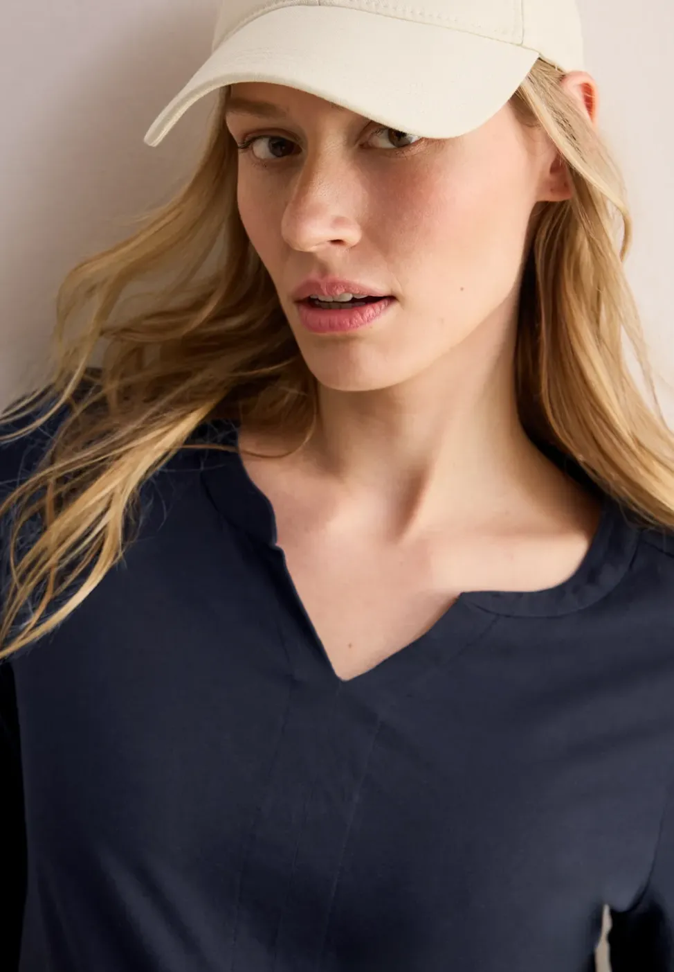 Shirt im Tunika-Look