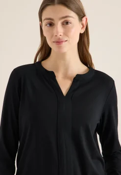 Shirt im Tunika-Look