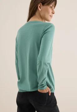 Shirt im Tunika-Look