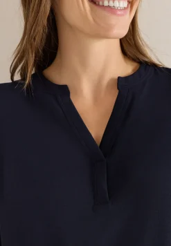 Shirt im Tunika-Look