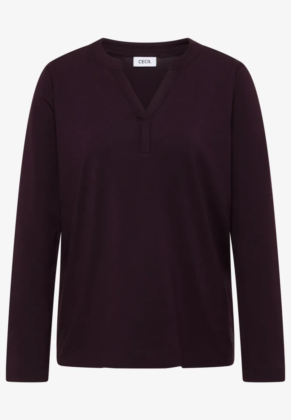 Shirt im Tunika-Look