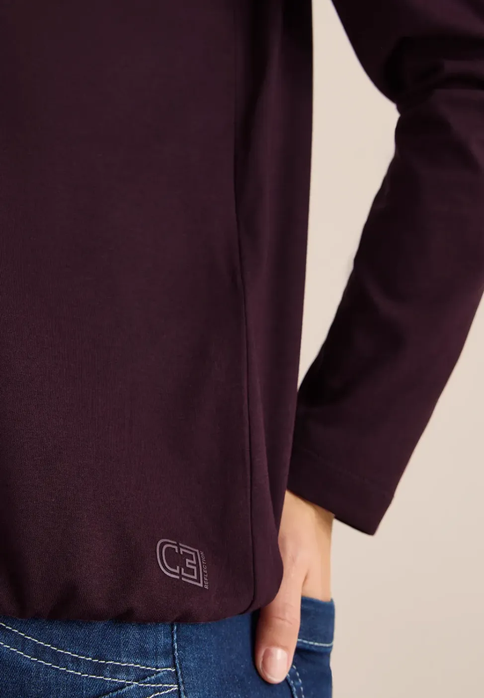 Shirt im Tunika-Look