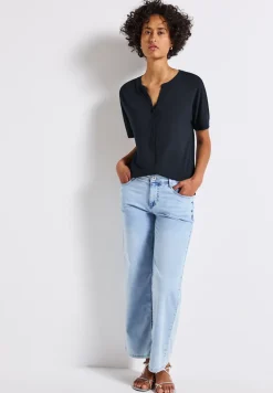 Shirt im Tunika-Look