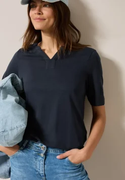 Shirt im Tunika-Look