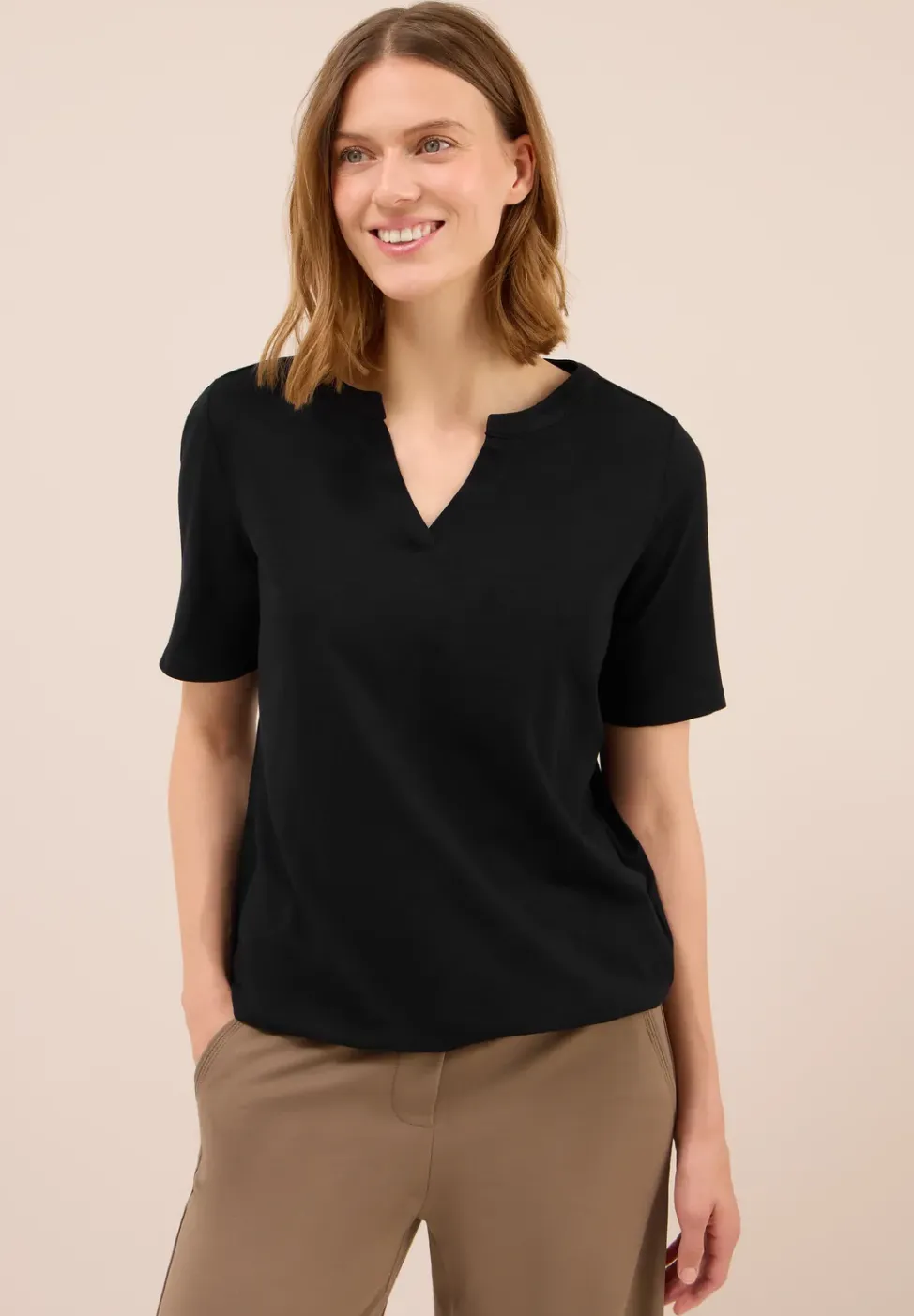 Shirt im Tunika-Look