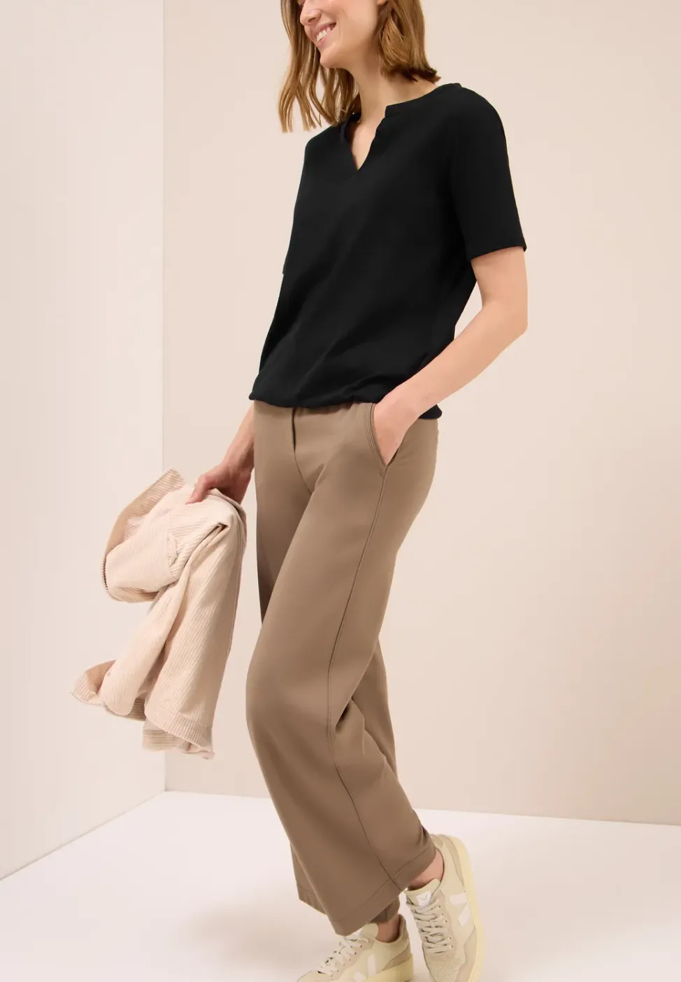 Shirt im Tunika-Look