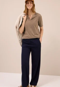 Shirt im Tunika-Look