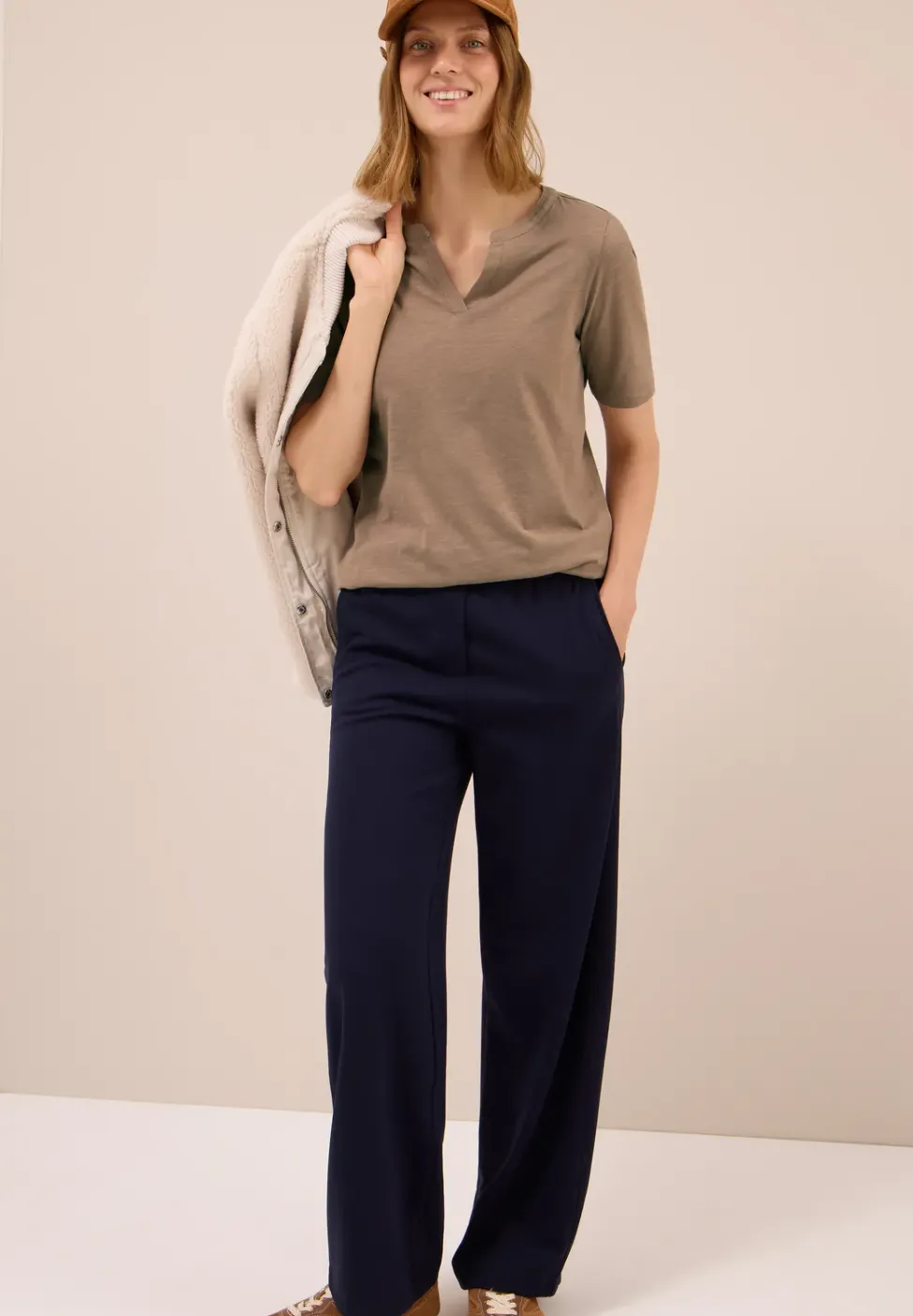 Shirt im Tunika-Look