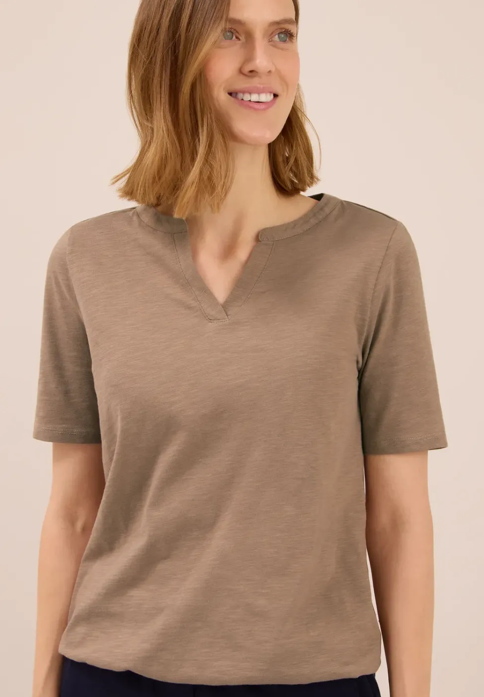 Shirt im Tunika-Look