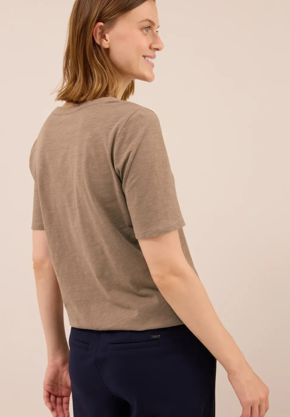 Shirt im Tunika-Look