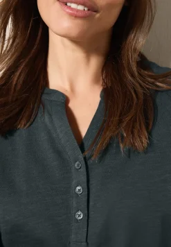 Shirt im Tunika-Look