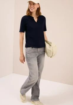 Shirt im Tunika-Look