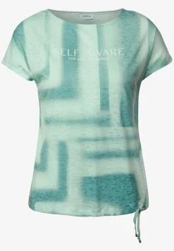 Shirt in Ausbrenner-Optik
