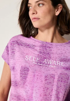 Shirt in Ausbrenner-Optik