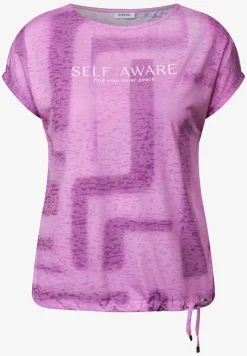 Shirt in Ausbrenner-Optik