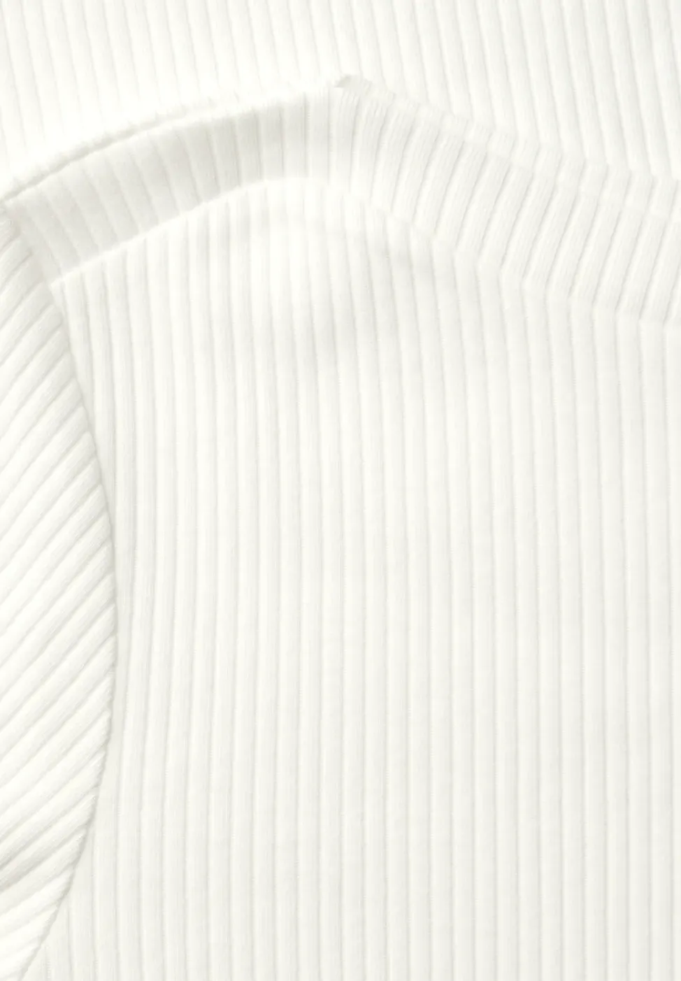 Shirt in Rippstruktur