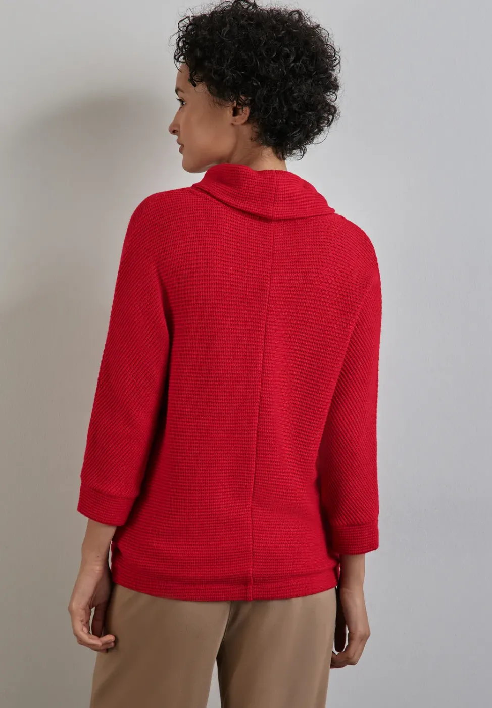 Shirt in Strick-Optik