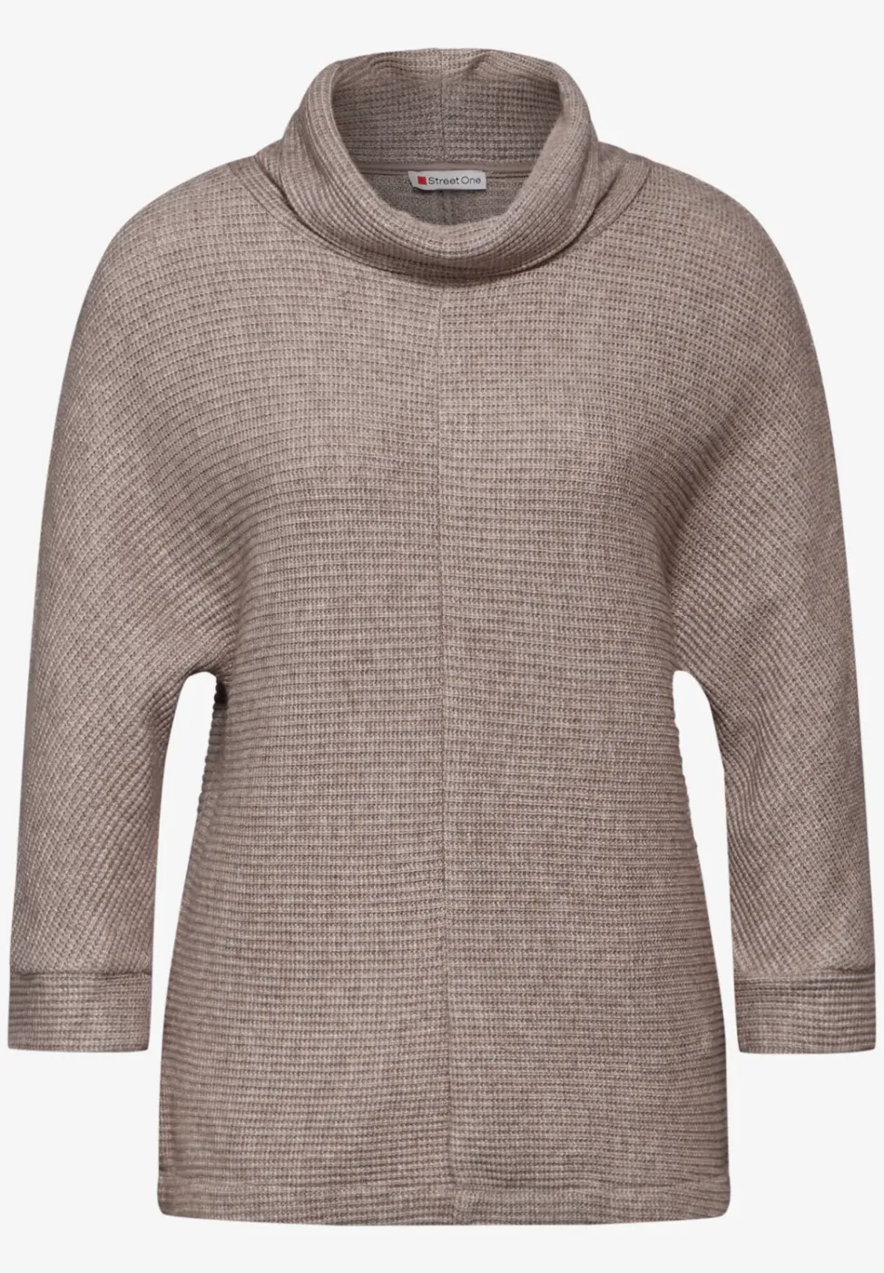 Shirt in Strick-Optik