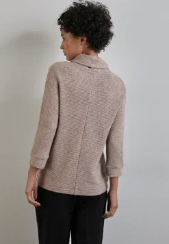Shirt in Strick-Optik