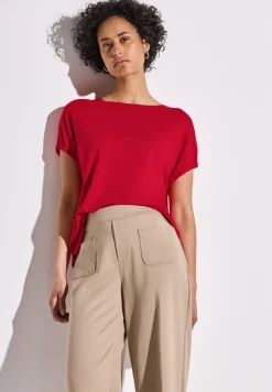 Shirt in Unifarbe