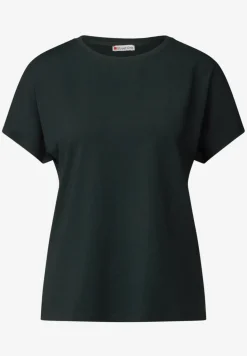 Shirt in Unifarbe