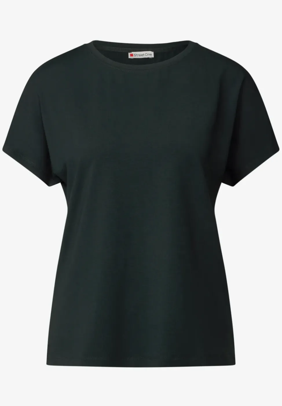 Shirt in Unifarbe