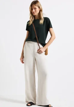 Shirt in Unifarbe