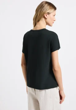 Shirt in Unifarbe