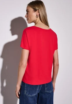 Shirt in Unifarbe