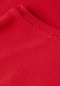 Shirt in Unifarbe