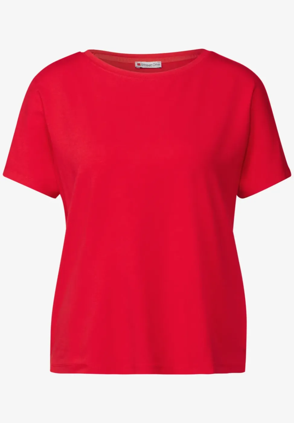 Shirt in Unifarbe
