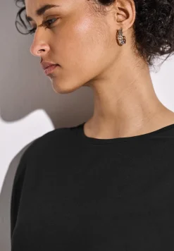 Shirt in Unifarbe