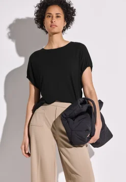 Shirt in Unifarbe