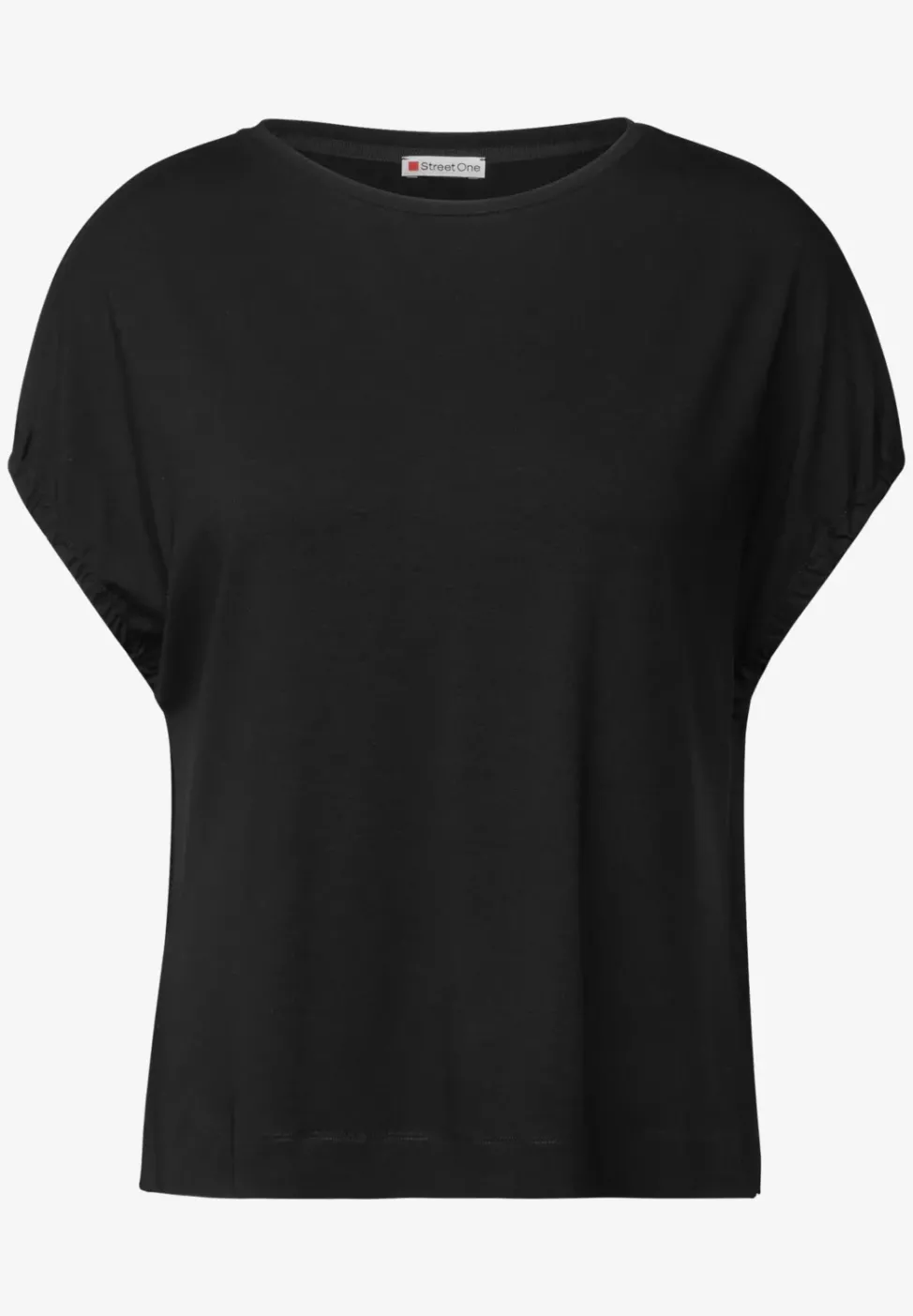 Shirt in Unifarbe