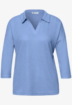 Shirt in Unifarbe